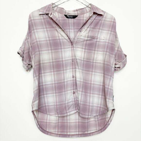 Outdoor Research Astroman Sun Plaid Shirt Sz XS - Picture 1 of 8